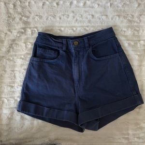 american apparel mom shorts